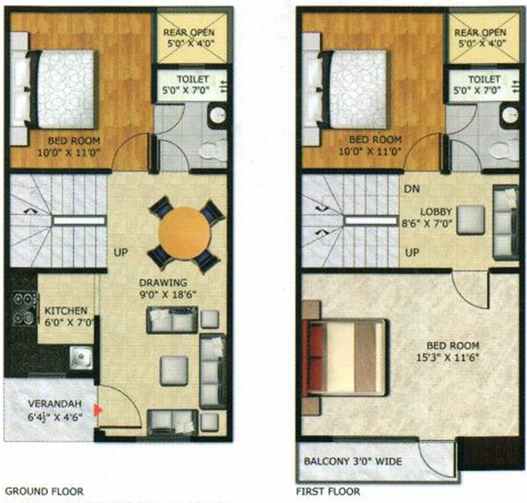 2 BHK House/Villa in Royal Shape Highway Homes in Lal Kuan, Ghaziabad - Image 822617