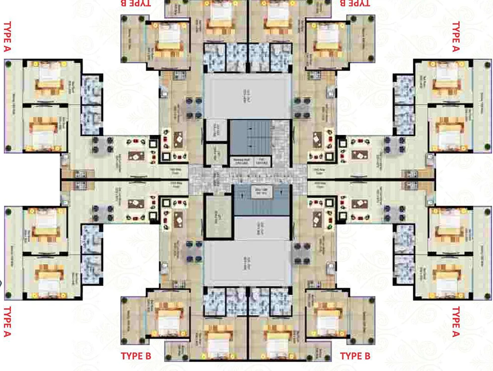 Floor Plan of Breez Global Hill View in Sohna Road, Gurgaon - Image 189137