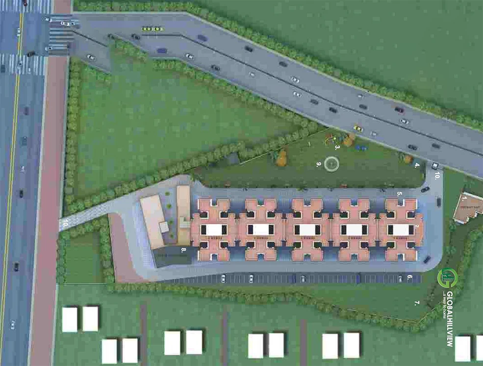 Master Plan of Breez Global Hill View in Sohna Road, Gurgaon - Image 189138