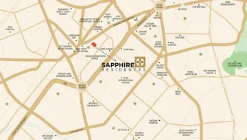 Location of Ameya Sapphire Residences - Image 189317