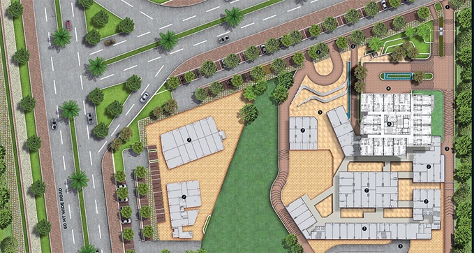 Master Plan of Ascott Ireo City in Sector 59, Gurgaon - Image 189423
