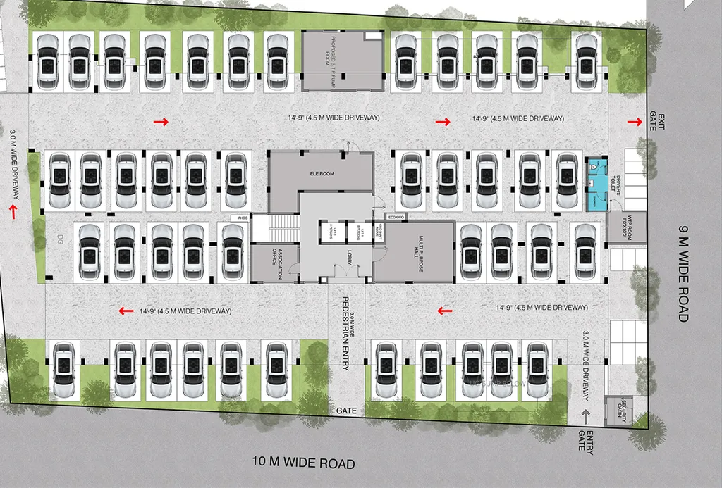 Master Plan of Urbando Kosmos Orbiz in Siruseri, Chennai - Image 189434