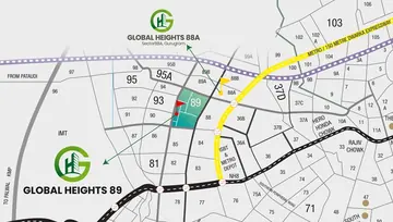 Location of Breez Global Heights 89 - Image 189488