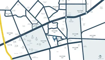 Location of Emaar Amaris - Image 189541
