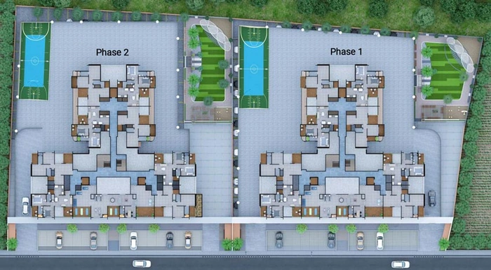 Master Plan of Vision Starwest 2 in Tathawade, Pune - Image 116680