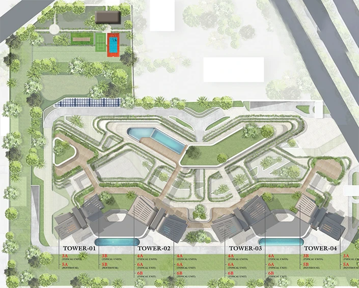 Master Plan of Ganga Nandaka in Sector 84, Gurgaon - Image 189559