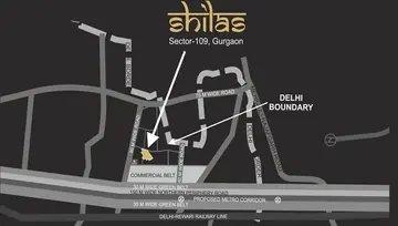 Location of Raheja Shilas - Image 189648