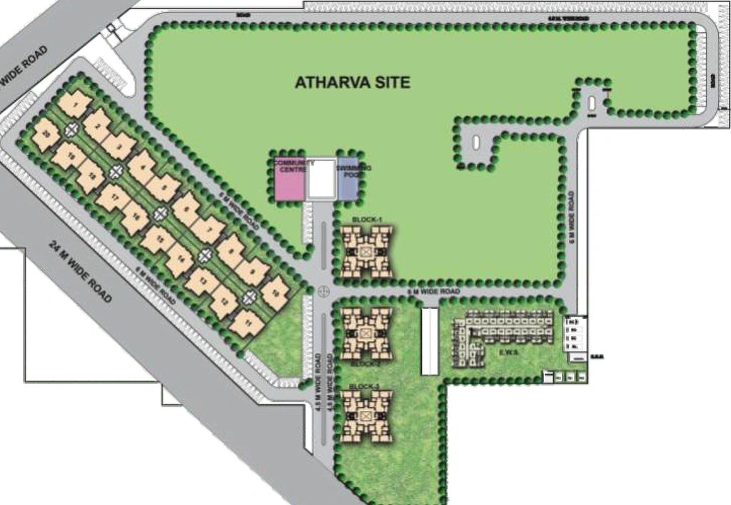Master Plan of Raheja Shilas in Sector 109, Gurgaon - Image 189649