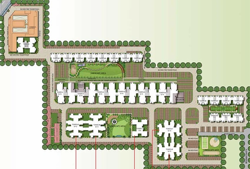 Master Plan of Signature Global Solera 2 in Sector 107, Gurgaon - Image 189808