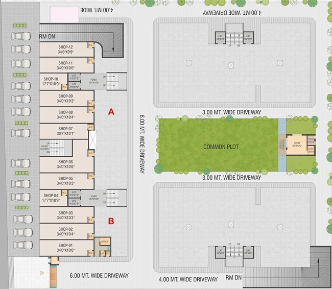 Master Plan of Gopinath Exotica in Nikol, Ahmedabad - Image 189833