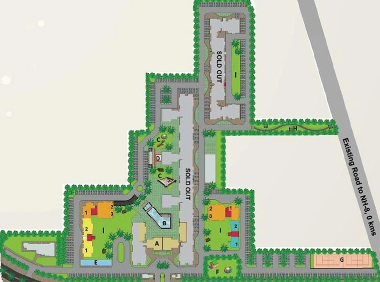 Master Plan of Umang Monsoon Breeze in Sector 78, Gurgaon - Image 189842