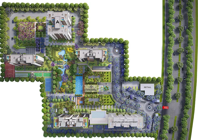 Master Plan of Silverglades The Legacy in Sector 63A, Gurgaon - Image 189856
