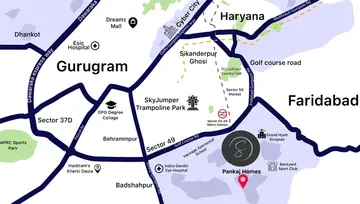 Location of Space Pankaj Homes - Image 189880
