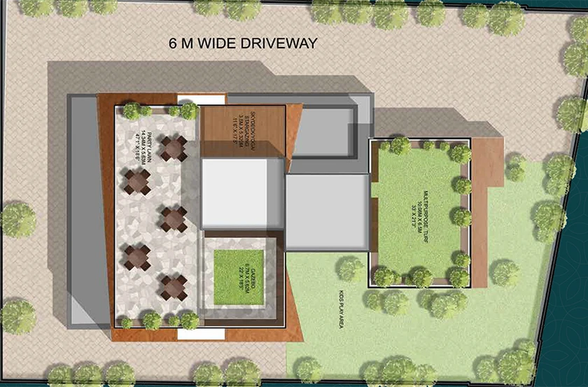 Master Plan of Silver 33 West in Khar West, Mumbai - Image 190025