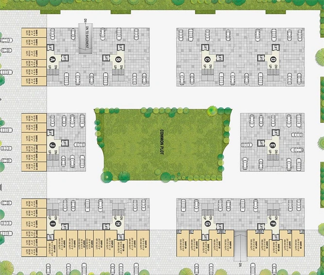 Master Plan of Splendid Murlidhar Heights in Nava Naroda, Ahmedabad - Image 189950