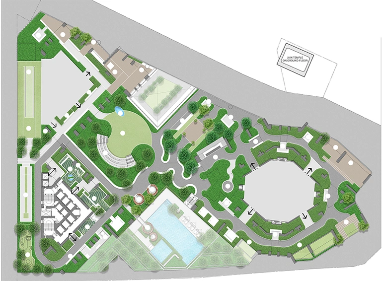 Master Plan of Runwal 7 Mahalaxmi in Mahalaxmi, Mumbai - Image 190049