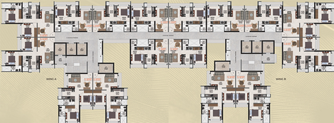 Floor Plan of Shree Ram Krishna Garden in Mira Road East, Thane - Image 190145