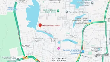 Location of Mithun Homes Prime - Image 190162