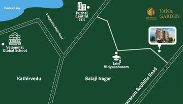 Location of Sivanta Vana Garden - Image 190291