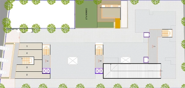 Master Plan of Pratham Greens in Bopal, Ahmedabad - Image 190310