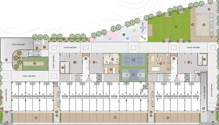 Master Plan of Terranova in Gota in Gota, Ahmedabad - Image 190529