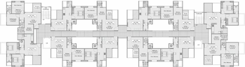 Floor Plan of Vision Indrabhumi in Moshi, Pune - Image 115574