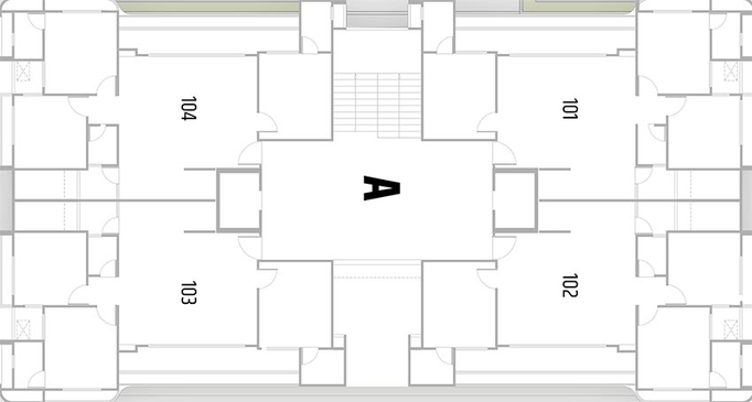 Floor Plan of Satya The Q in Chharodi, Ahmedabad - Image 190544