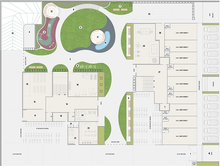 Master Plan of Satya The Q in Chharodi, Ahmedabad - Image 190545