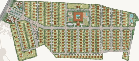 Master Plan of Rajyash Roseate Roots in Sanand, Ahmedabad - Image 190634