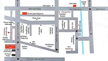 Location of Shree Shiv Ugati City - Image 190640