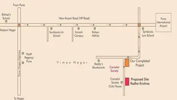 Location of Shree Radhe Krishna - Image 115580