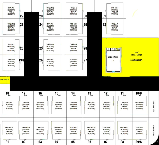 Master Plan of Sai Om Bliss in Waghodia Road, Vadodara - Image 190746