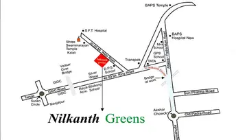 Location of Lalji Nilkanth Greens - Image 190792