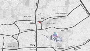 Location of Shreeji Nilkanth Avenue - Image 190798