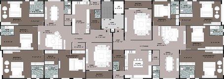 Floor Plan of Ankur 855 in Kilpauk, Chennai - Image 190952