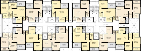 Floor Plan of Sagar Accord in Hinjewadi, Pune - Image 115617
