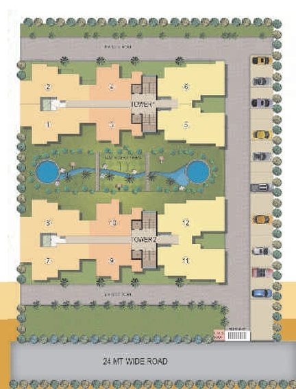 Master Plan of Aditya Royal Heights in Vrindavan Yojna, Lucknow - Image 191013