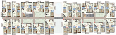 Floor Plan of Garuda Blossom in KR Puram, Bangalore - Image 191050