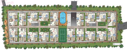 Master Plan of Garuda Blossom in KR Puram, Bangalore - Image 191051
