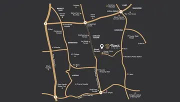 Location of Vinay Mannat Towers - Image 116709