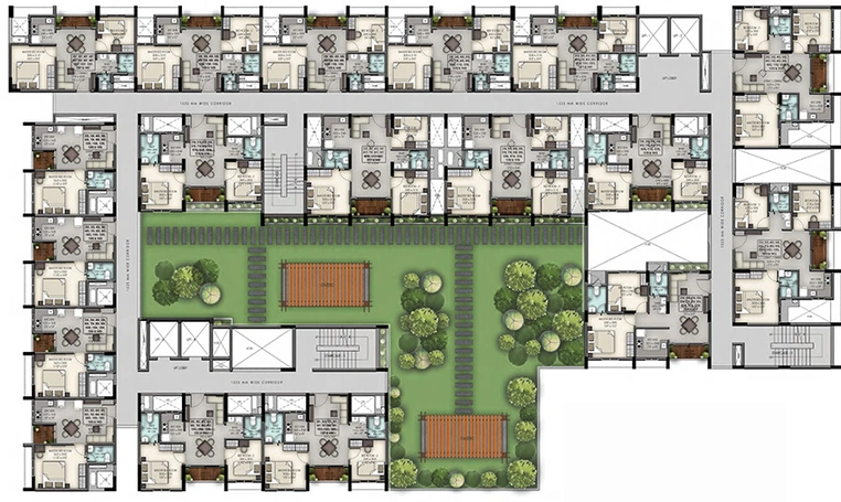 Master Plan of Agarwal Bliss Samudra in Tondiarpet, Chennai - Image 191091