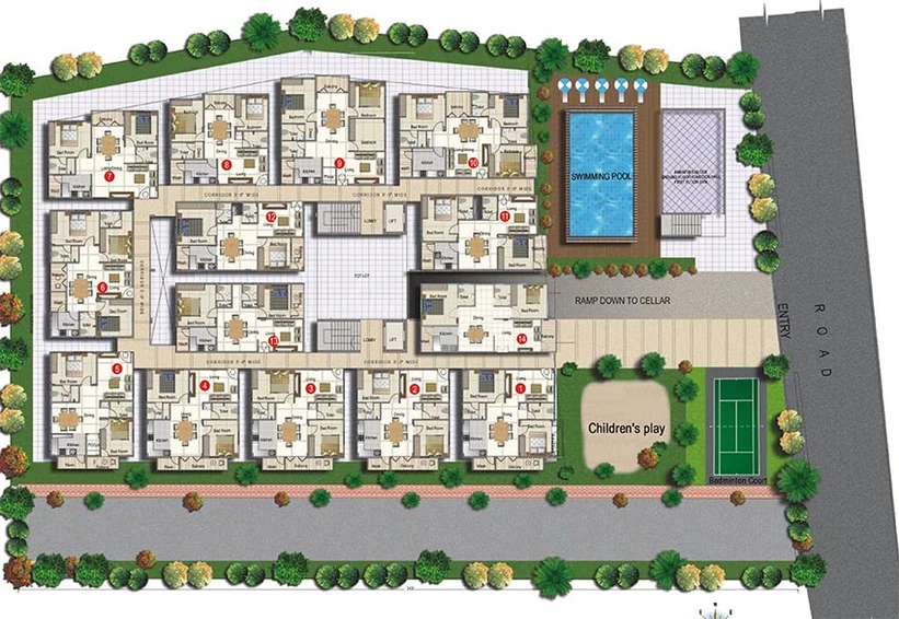 Master Plan of Garuda Estilo Homes in Whitefield, Bangalore - Image 191099
