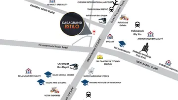 Location of Casagrand Estilo - Image 191123