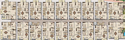 Floor Plan of Garuda Green Field in Marathahalli, Bangalore - Image 191133