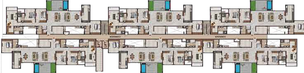 Floor Plan of Casagrand Frenchtown in Medavakkam, Chennai - Image 191178