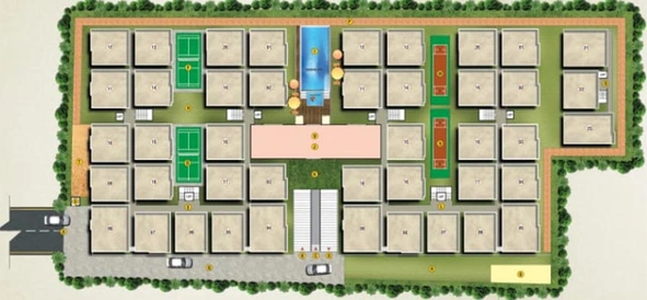 Master Plan of Jayani Paradise in Mahadevapura, Bangalore - Image 191244