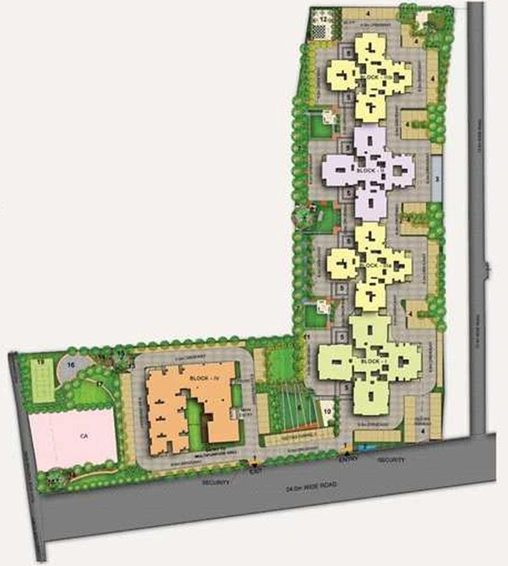 Master Plan of Ozone Serene Urbana in Devanahalli, Bangalore - Image 191271