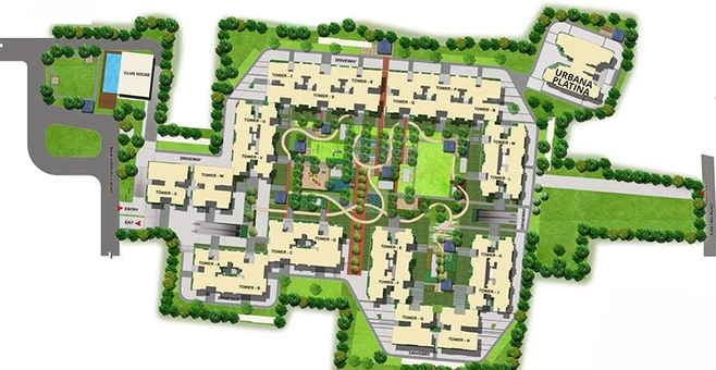 Master Plan of Ozone Urbana Platina in Devanahalli, Bangalore - Image 191507