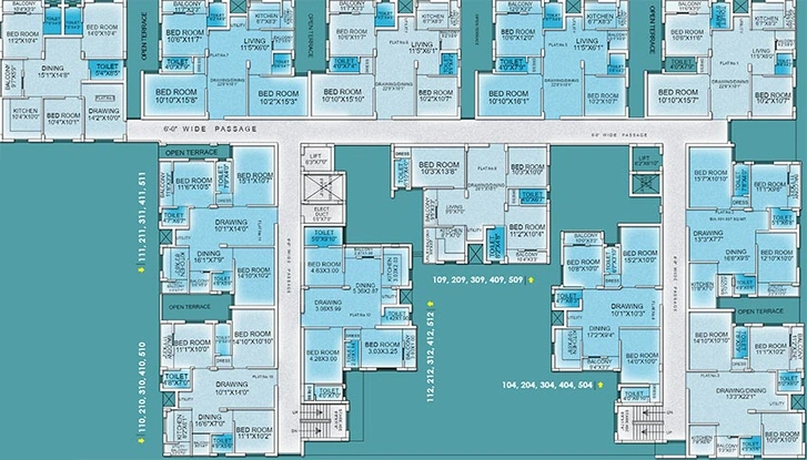 Floor Plan of Sampurna Maxima in Sundarpada, Bhubaneswar - Image 191538