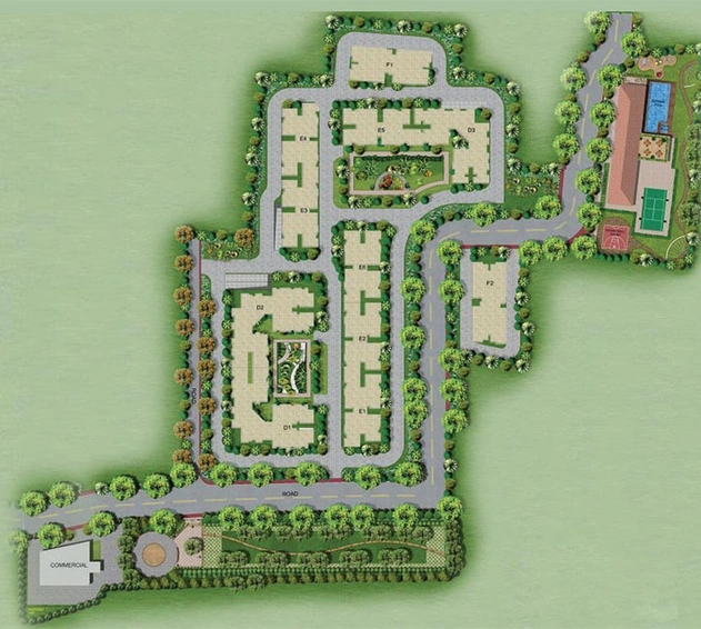 Master Plan of Ozone Greens in Perumbakkam, Chennai - Image 191570